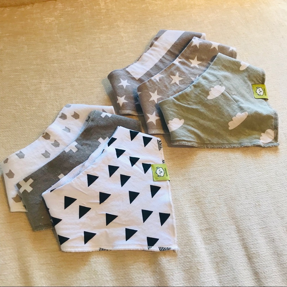 🆕 6 Bandana Bibs